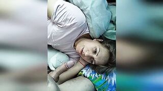 Зрелая сучка обкончанная спермой на лице